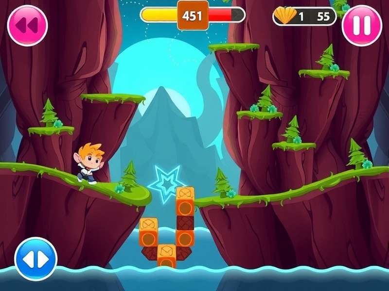 Spiral Jump Voyage Gameplay Screenshot